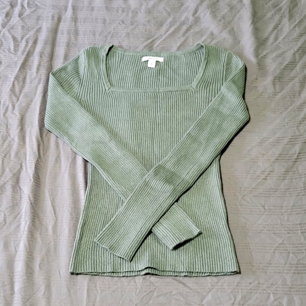 Nine West ~ Square Neck Top